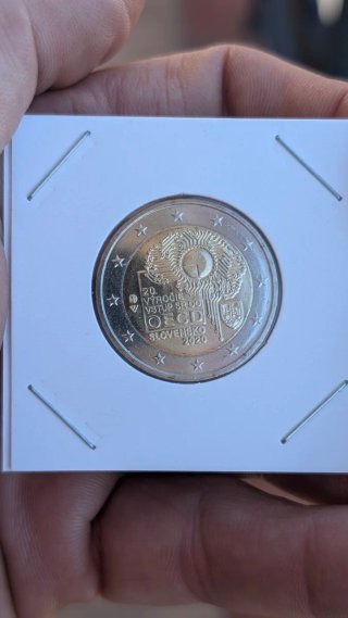 Moneda 2 Euros Eslovaquia 2020 Conmemorativa