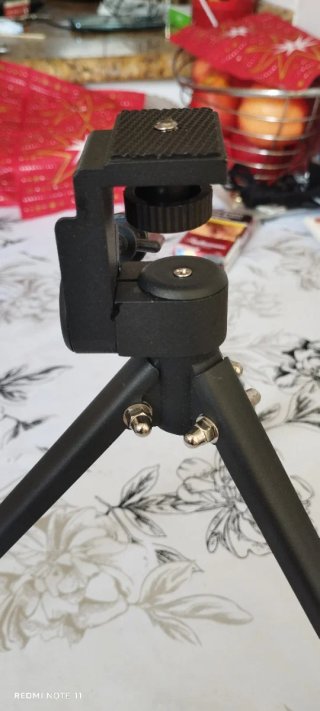 Trípode para Cámara Fotográfica y micrófono