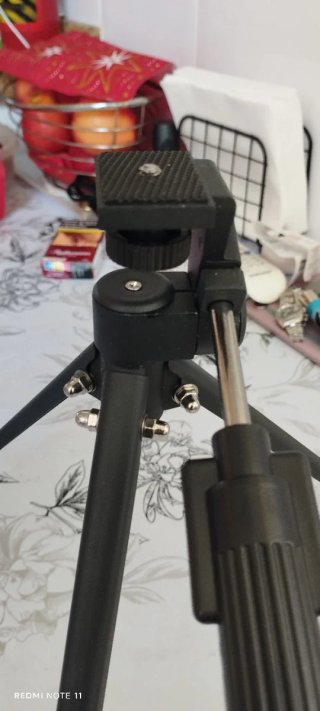 Trípode para Cámara Fotográfica y micrófono