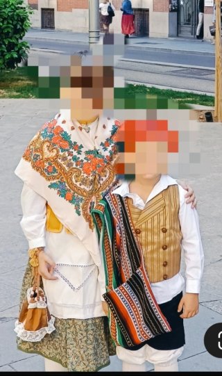 Traje Regional Baturra Niña 8 años
