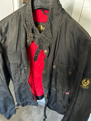 Cazadora Belstaff Negra Talla L