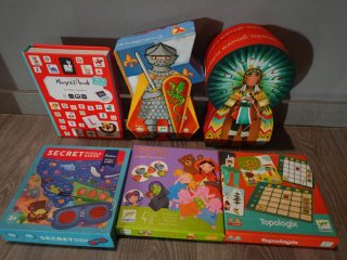 Set de 6 Juegos y Puzzles Infantiles