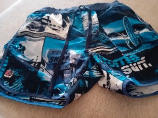 Calções de banho estampados