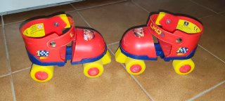 Patines de niño Cars Talla Ajustable