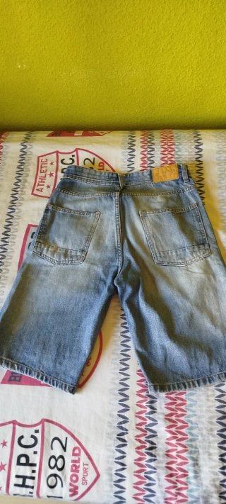 Pantalón corto bermuda vaquera Springfield Talla M