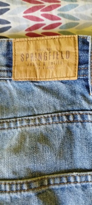 Pantalón corto bermuda vaquera Springfield Talla M