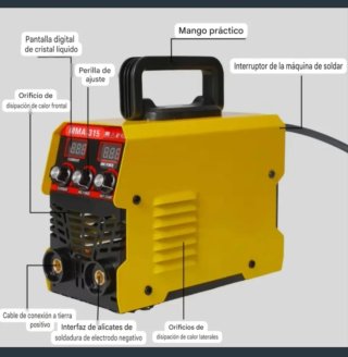 Máquina Soldar Inverter MMA-315
