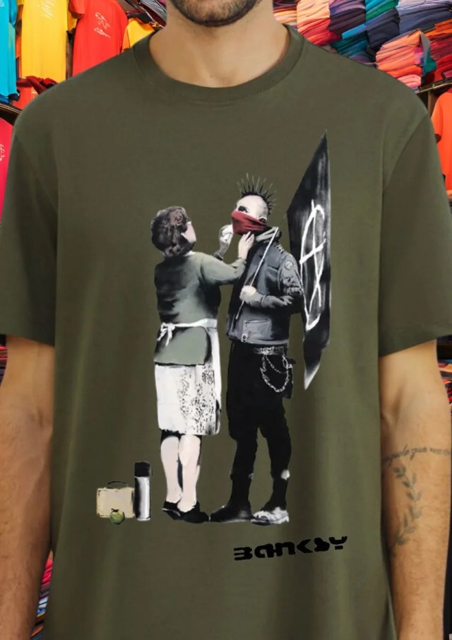 Camiseta Banksy