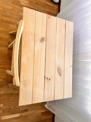 Escritorio y Silla LUFE de Madera