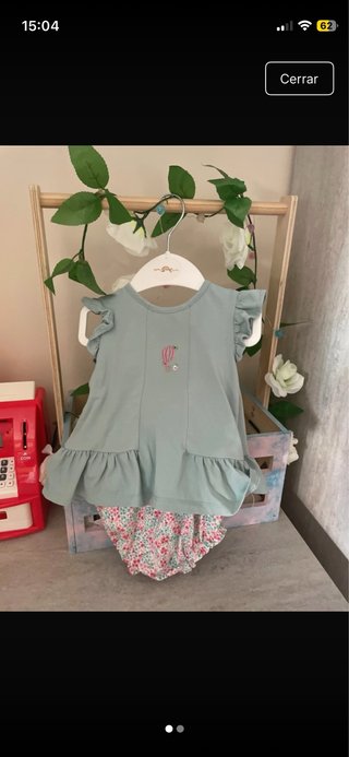 Conjunto de Bebé con Volantes