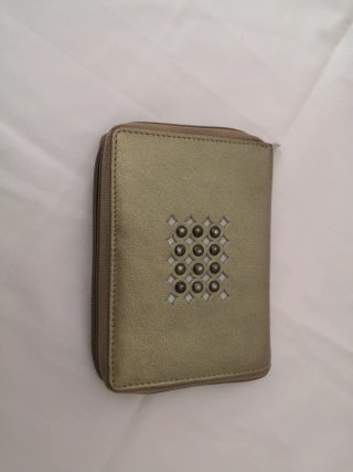 Billetera de Mujer Dorada
