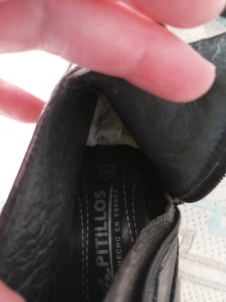 Botines Negros y Morados Talla 36, poco usados
