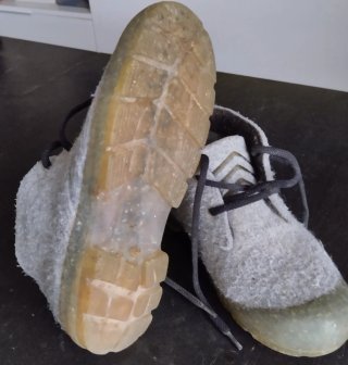 Botines de Fieltro Upcycle