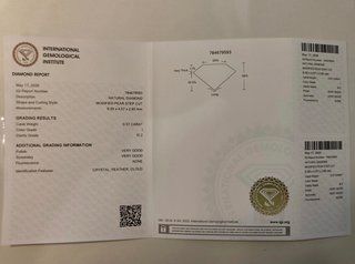 Diamante Natural 0.57ct IGI