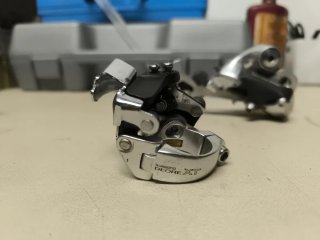 Desviador Shimano Deore XT M737 tiro bajo 28.6