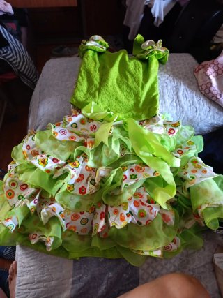 Traje Flamenca Niña Talla 8
