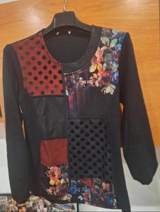 Camiseta Manga Larga Estampada
