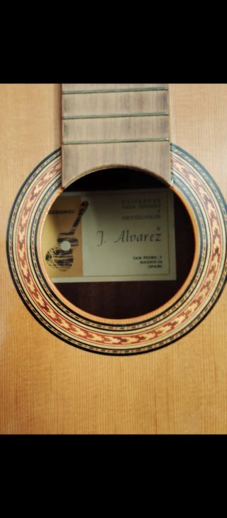 Guitarra Española J. Álvarez