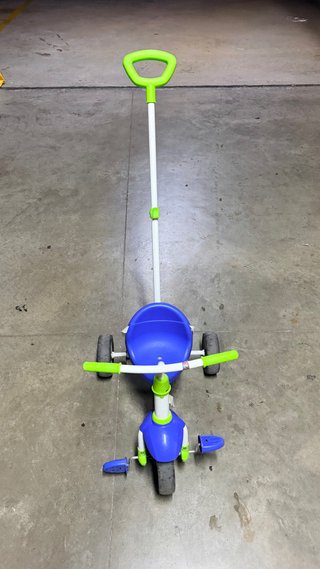 Triciclo Infantil con Barra de Empuje