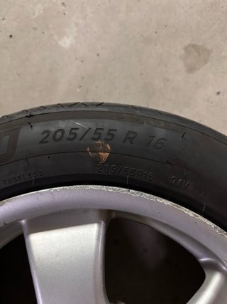 4 Llantas con Neumáticos BMW E46
