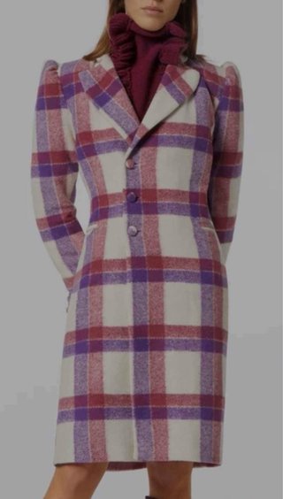Cappotto Jijil Multicolor Viola