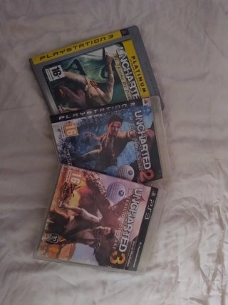 Uncharted 1, 2 y 3 PS3