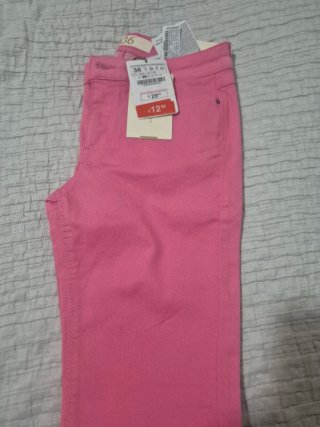 Pantalones Zara Rosa Talla 36