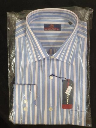 Camisa de rayas Colani, talla 43