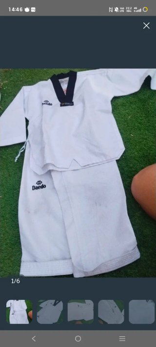 Dobok Taekwondo Daedo 130 cm