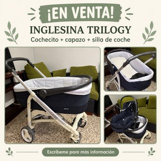 OFERTA Trilogy Cochecito + Capazo + Silla Coch