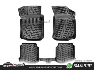ALFOMBRILLAS DE GOMA RIZLINE PARA SEAT LEON 1M 1999-2004