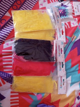 Lote de plumas para manualidades