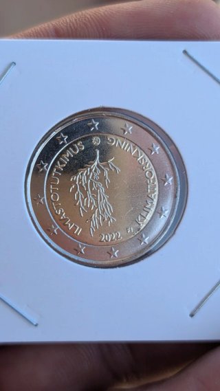 Moneda 2 Euros Finlandia 2022 Conmemorativa