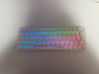 Teclado Gaming 60% Switches Azules PS4/PS5/PC