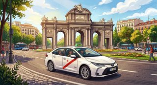 Licencia de Taxi en Madrid + Participación emisora