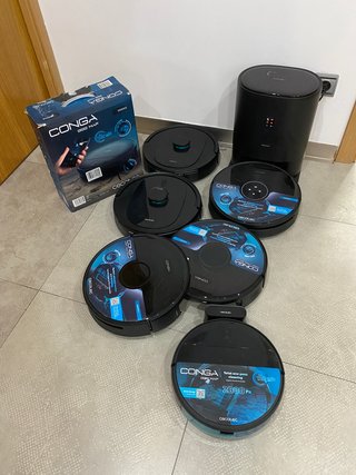 Lote 6 Aspiradoras Robot Cecotec Conga