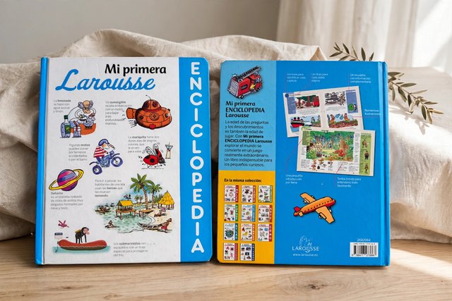 Lote 2 enciclopedias infantiles Larousse