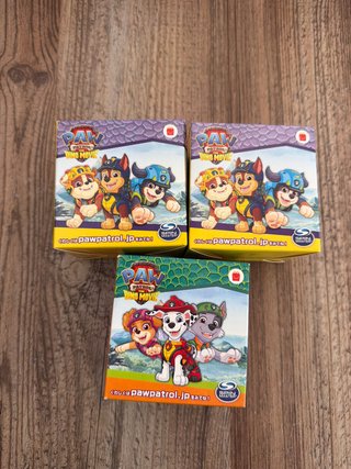 Set de 3 Muñecos Paw Patrol exclusivos Japón