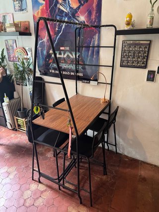 Mesa de bar con sillas alta Ikea