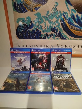 PS4 PlayStation 4 . 3 Mandos 12 Juegos físicos