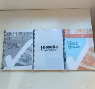 Libros 1° y 2° bachiller