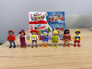 Figuras Playmobil Disney Kinder Sorpresa.