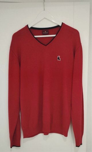Jersey Piel de Toro Burdeos Talla L
