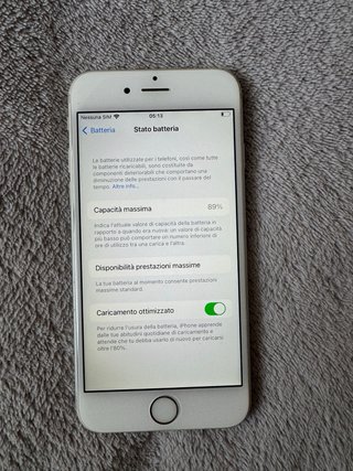 Apple iPhone 6s Argento/Bianco