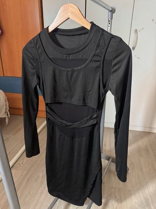 Vestido negro Shein