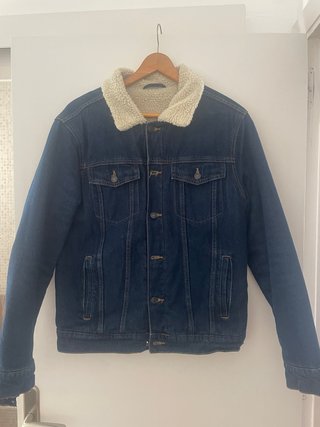 Chaqueta vaquera hombre forrada