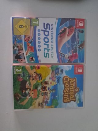 Nintendo Switch Sports y Animal Crossing