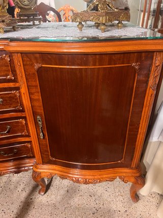 Consola da pranzo in legno da restaurare