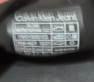 Chanclas Calvin Klein Negras