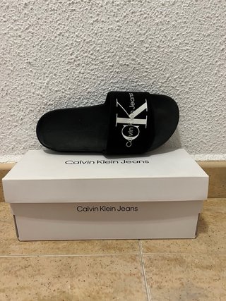 Chanclas Calvin Klein Negras